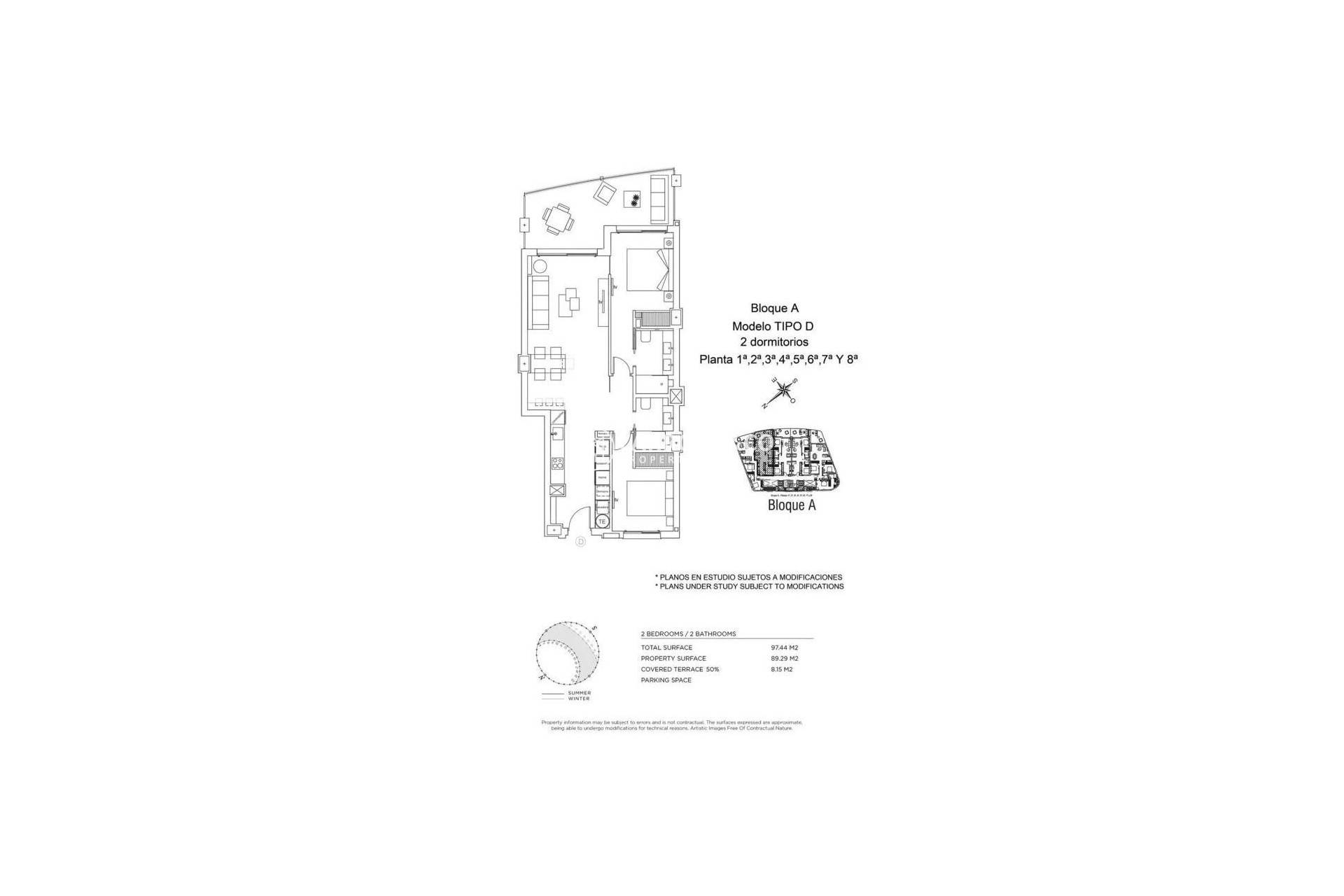 Obra Nueva - Apartamento - La Manga del Mar Menor - 1ª Linea Del Mar Mediterraneo