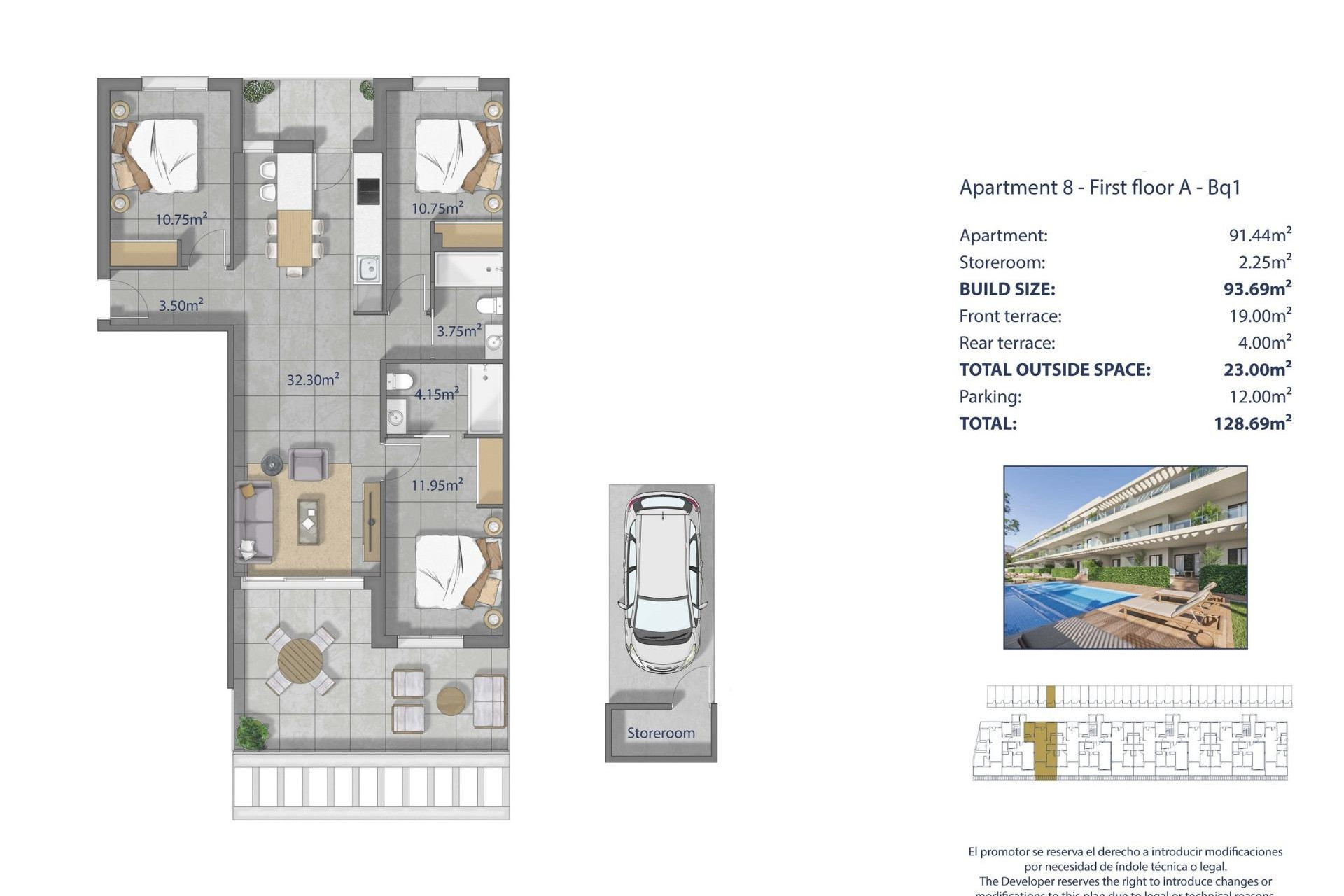 Obra Nueva - Apartamento - Los Alcázares - Los Narejos