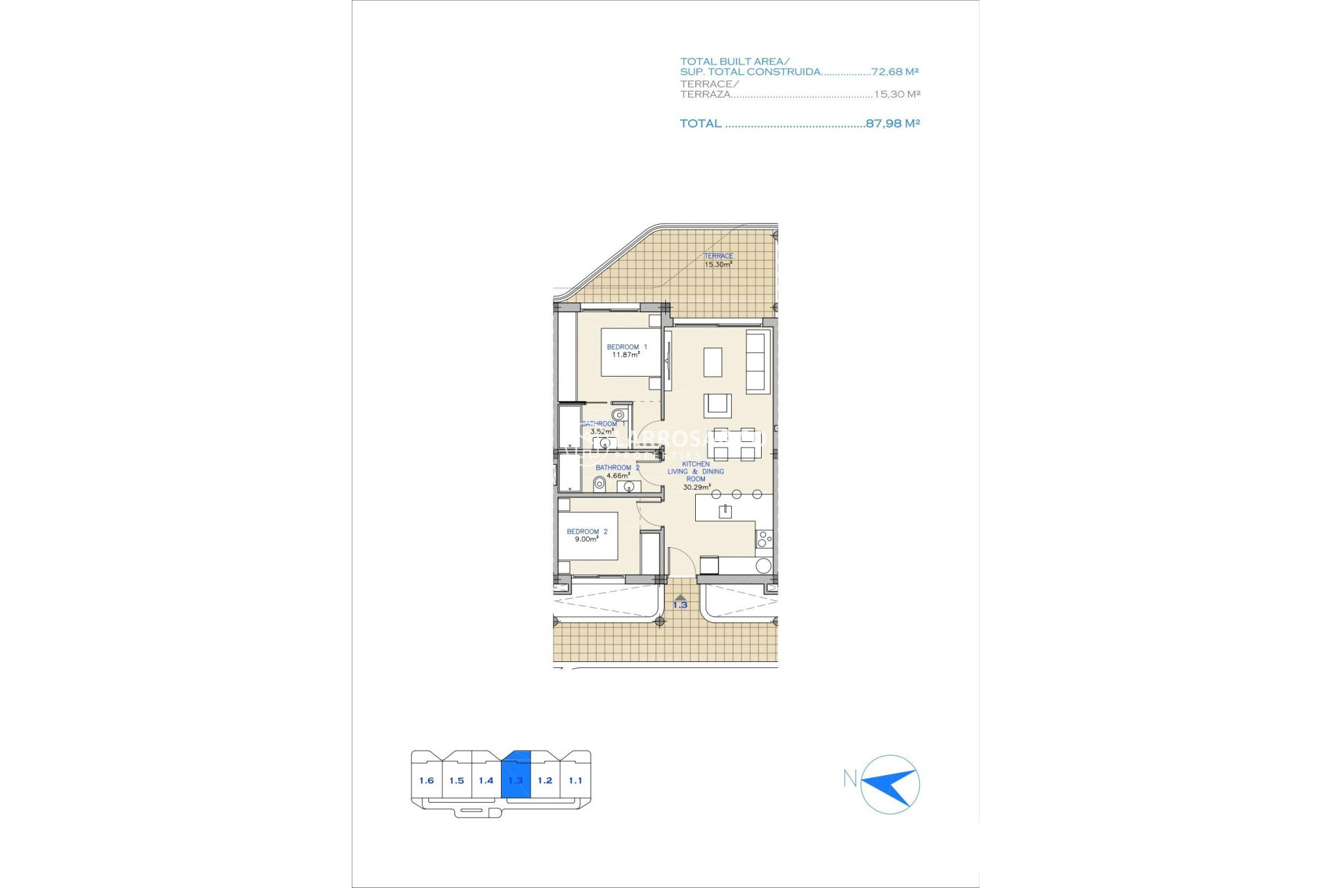 Obra Nueva - Apartamento - Los Alcázares - Serena Golf