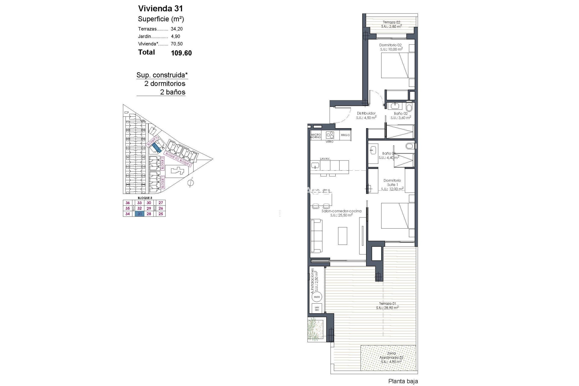 Obra Nueva - Apartamento - Los Alcázares - Serena Golf