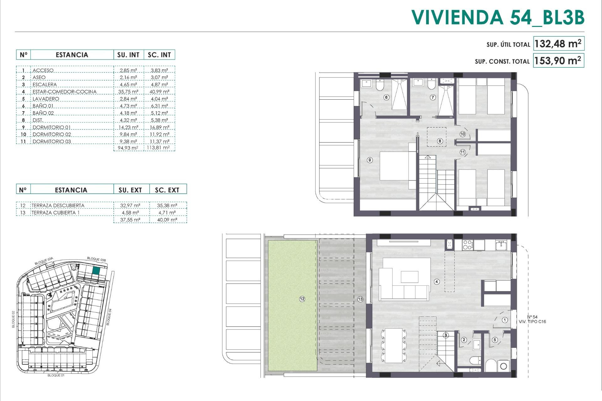 Obra Nueva - Atico - Monforte del Cid - Alenda Golf