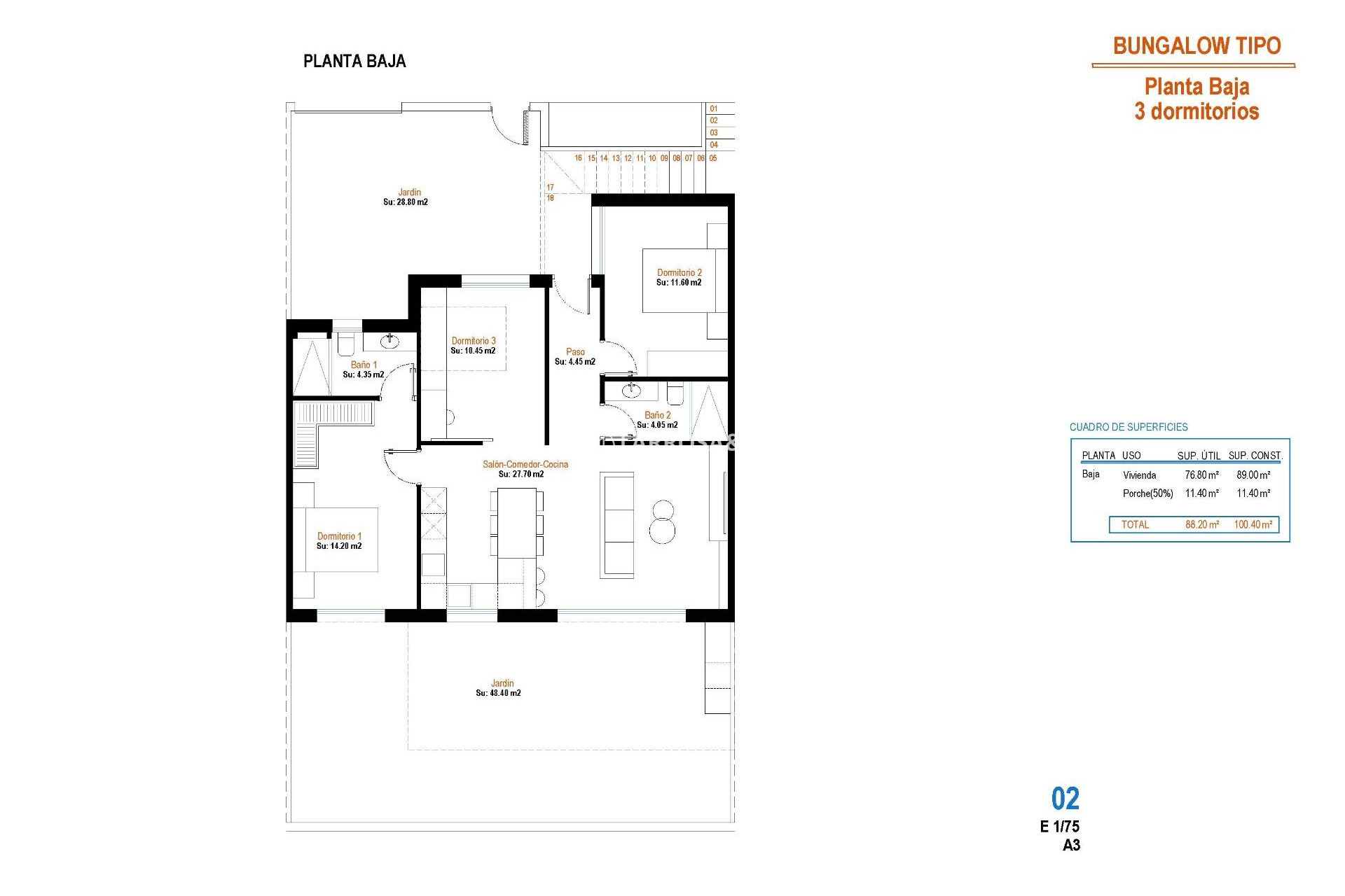 Obra Nueva - Bungalow - Alhama de Murcia - Condado de Alhama