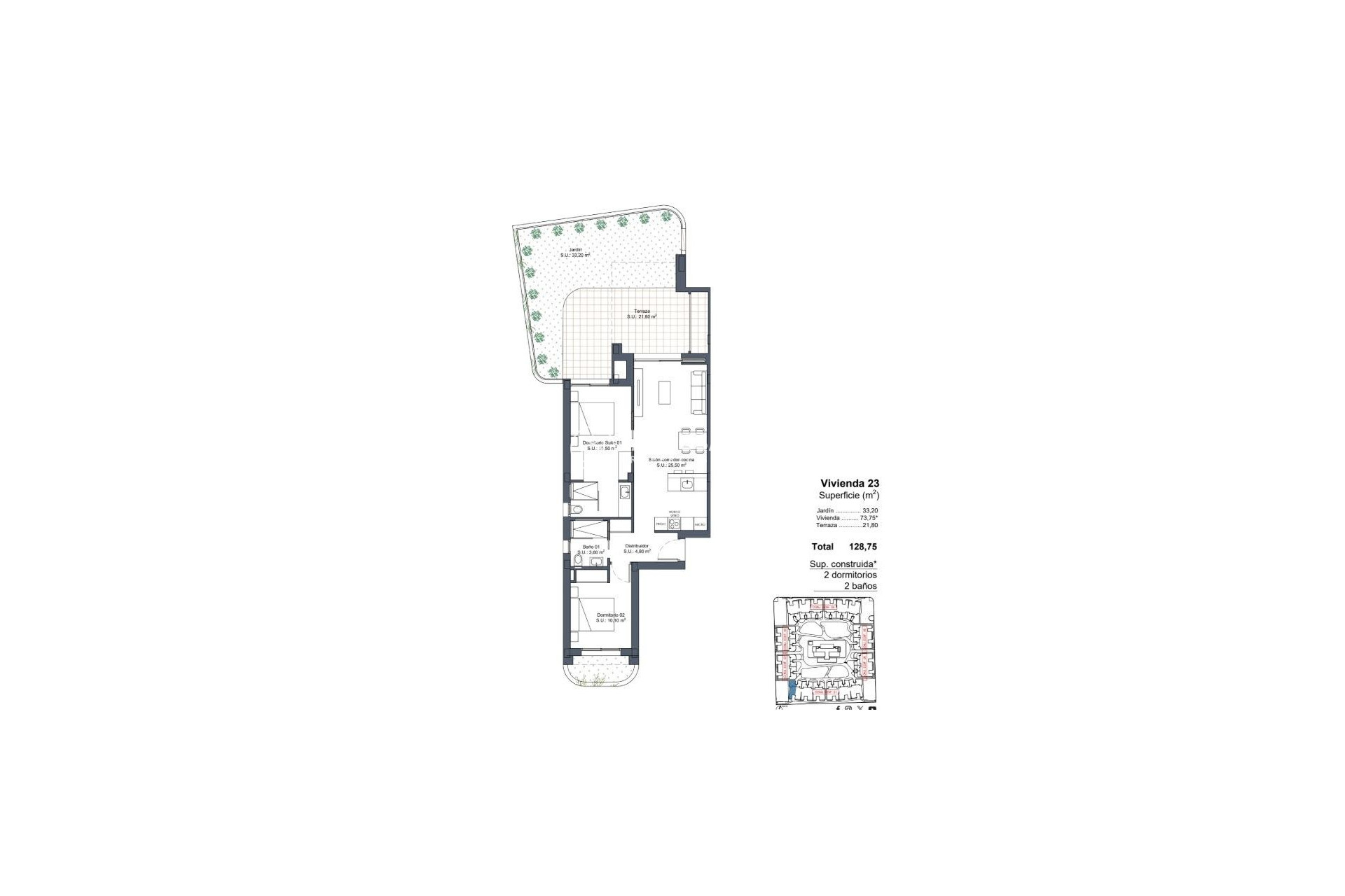 Obra Nueva - Bungalow - Ciudad Quesada - Lo marabú