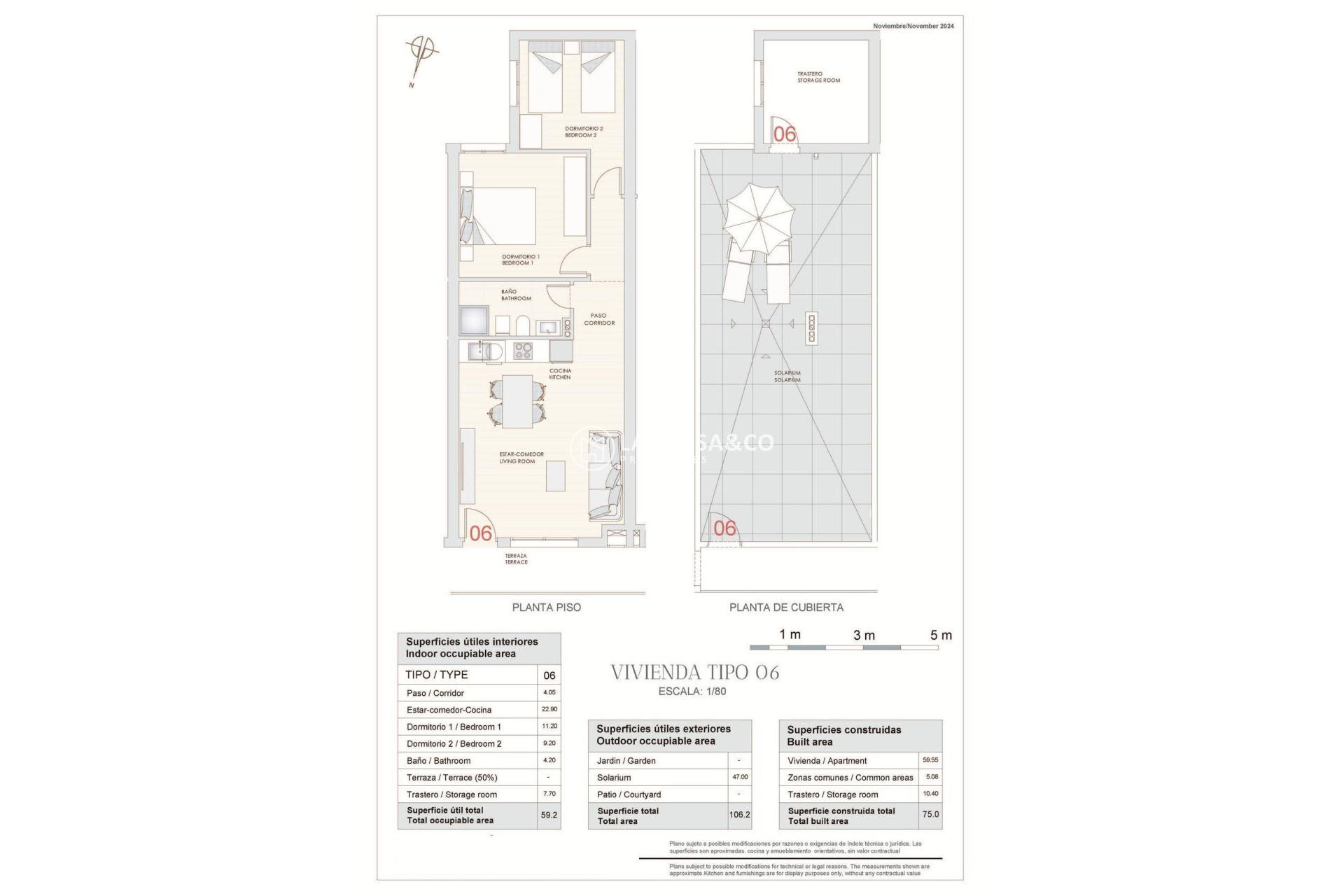 Obra Nueva - Bungalow - Hondon de las Nieves - La Canalosa