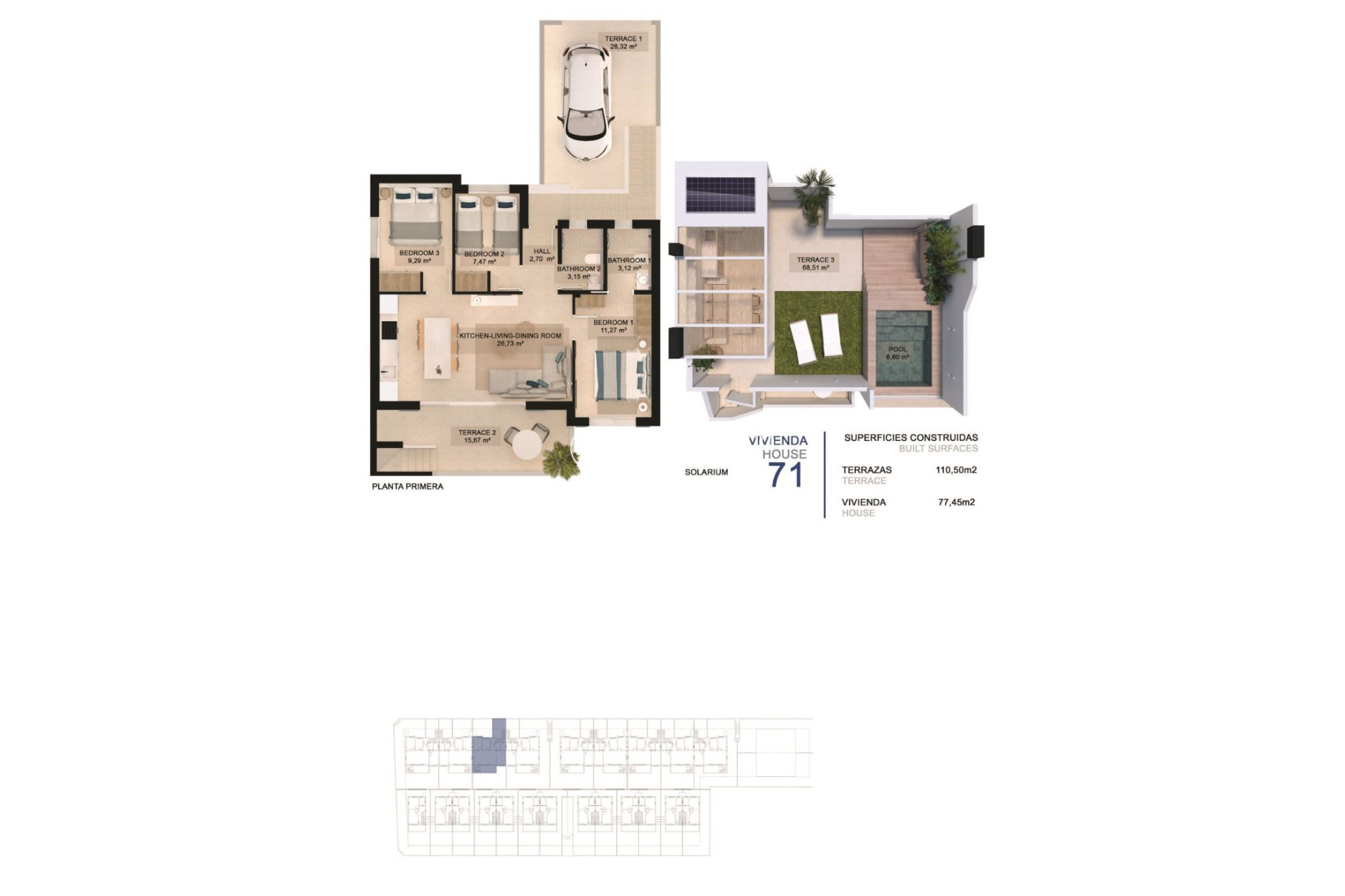 Obra Nueva - Bungalow - Pilar de la Horadada - La Torre de la Horadada