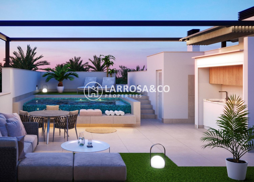 Obra Nueva - Bungalow - Pilar de la Horadada - parques de Andromeda