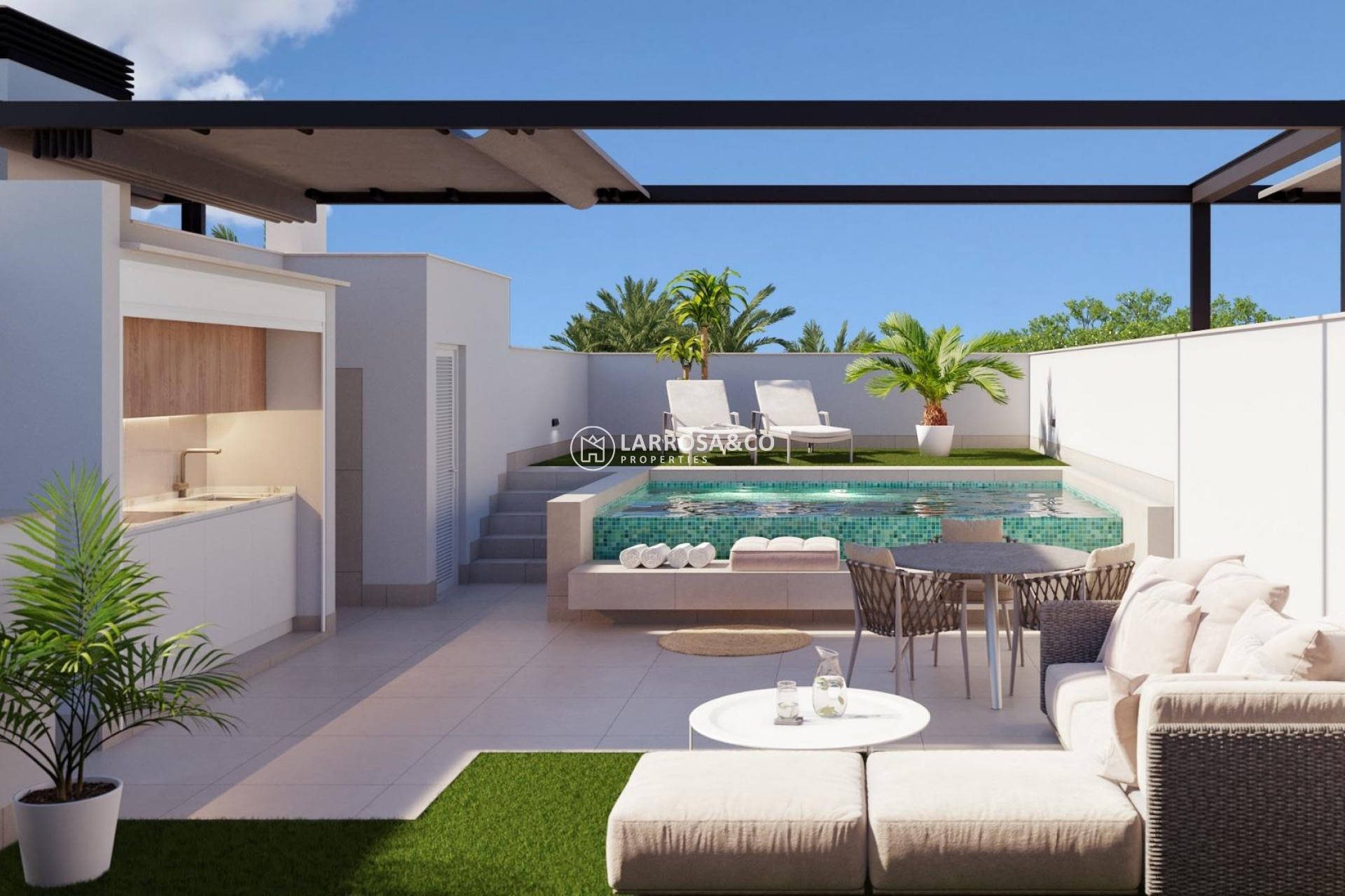 Obra Nueva - Bungalow - Pilar de la Horadada - parques de Andromeda