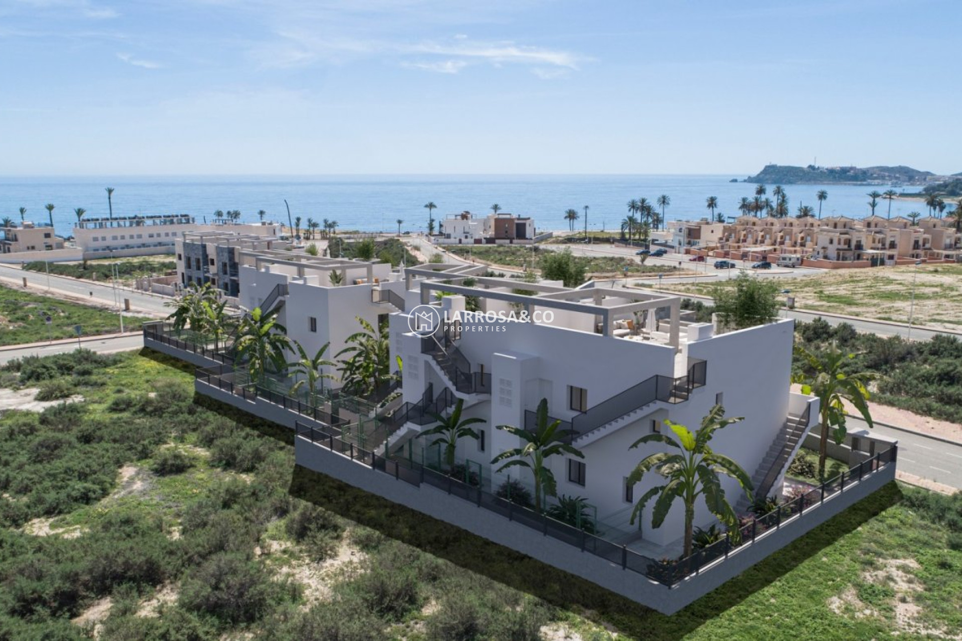 Obra Nueva - Bungalow - Puerto de mazarron - Playa del Alamillo