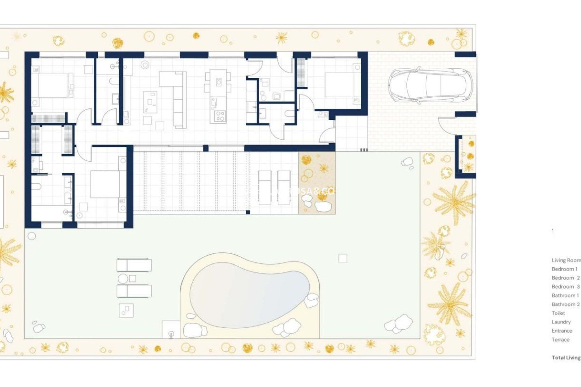 Obra Nueva - Chalet - BAÑOS Y MENDIGO - Altaona Golf
