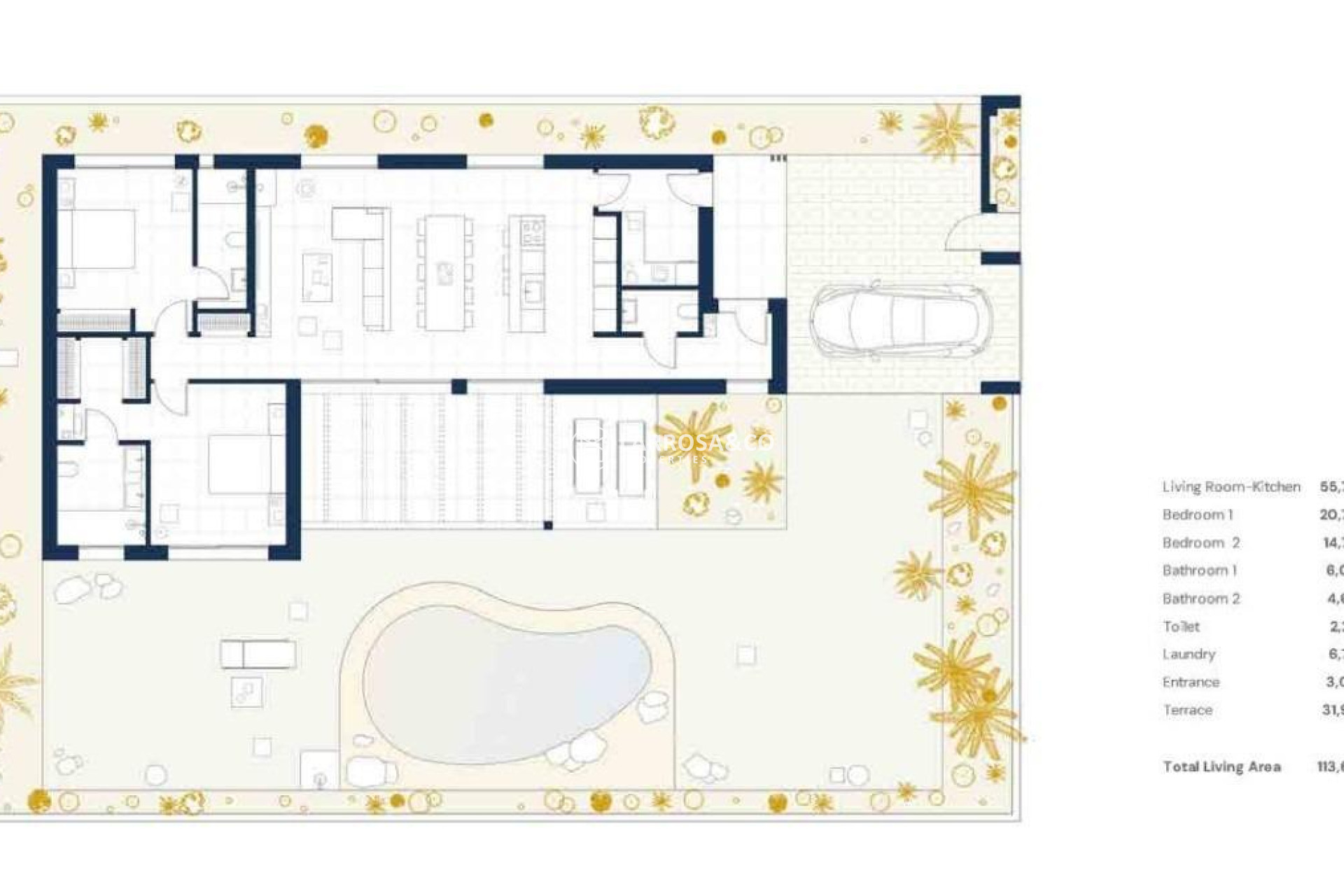 Obra Nueva - Chalet - BAÑOS Y MENDIGO - Altaona Golf