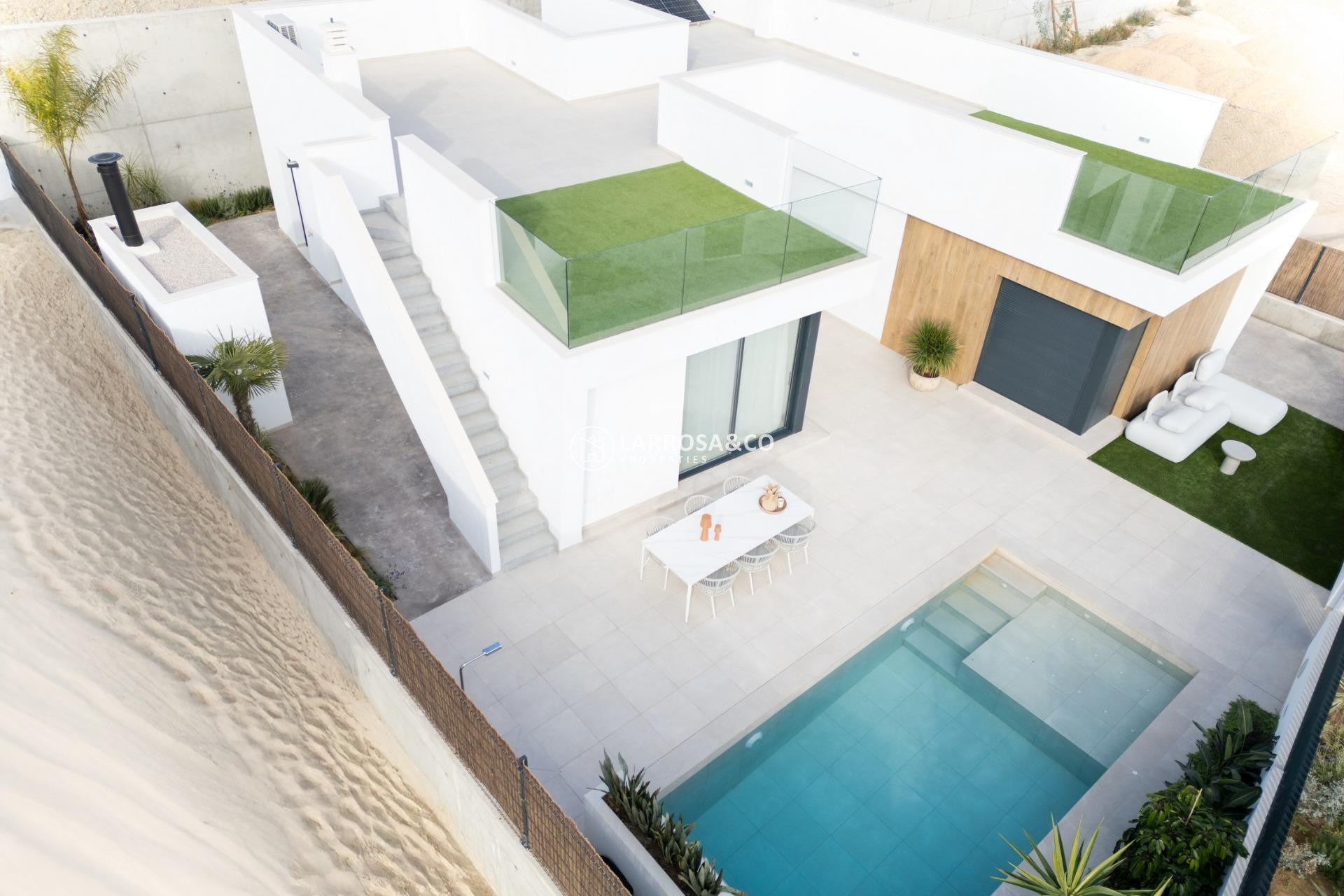 Obra Nueva - Chalet - BAÑOS Y MENDIGO - Altaona Golf