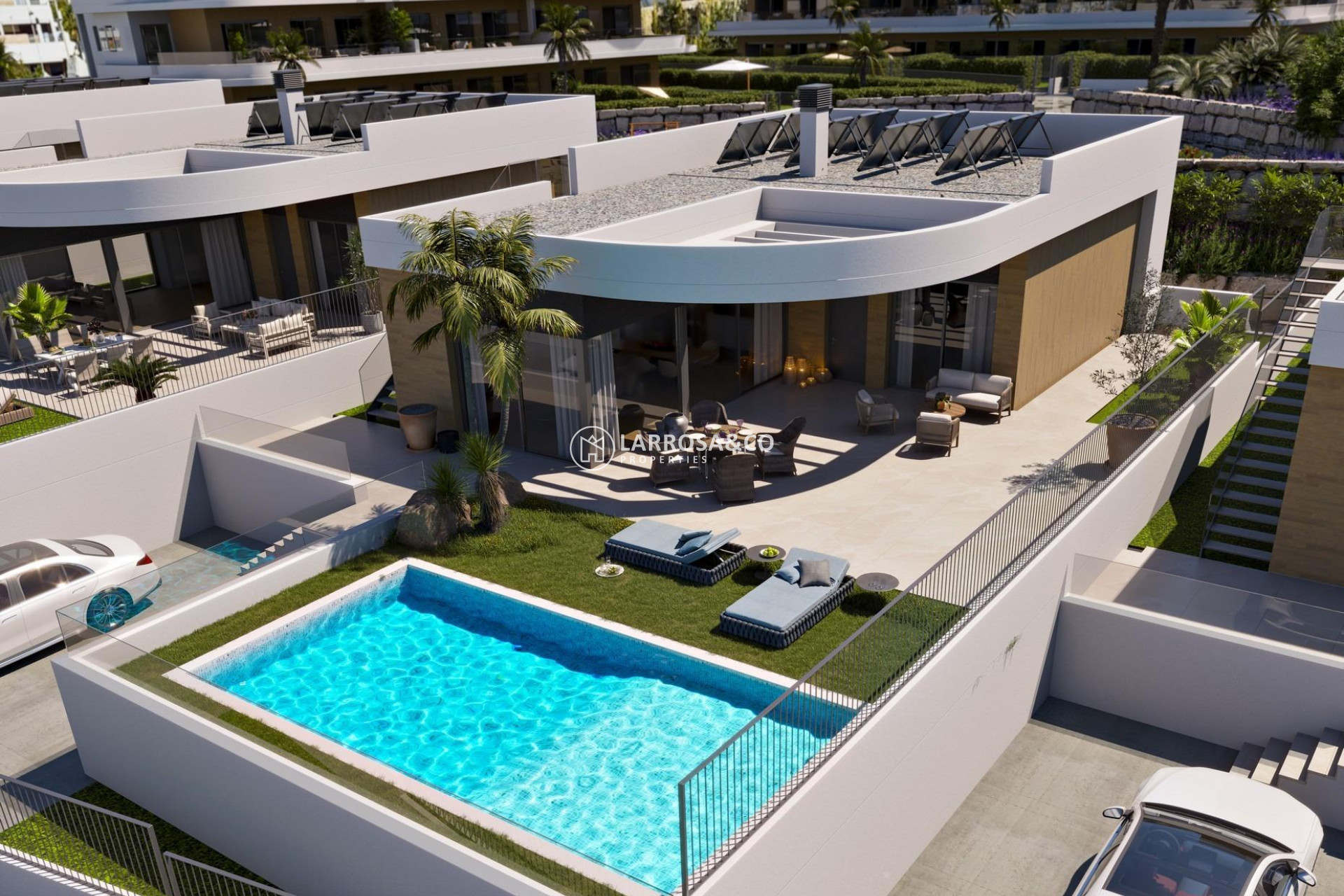 Obra Nueva - Chalet - Finestrat - Campana garden