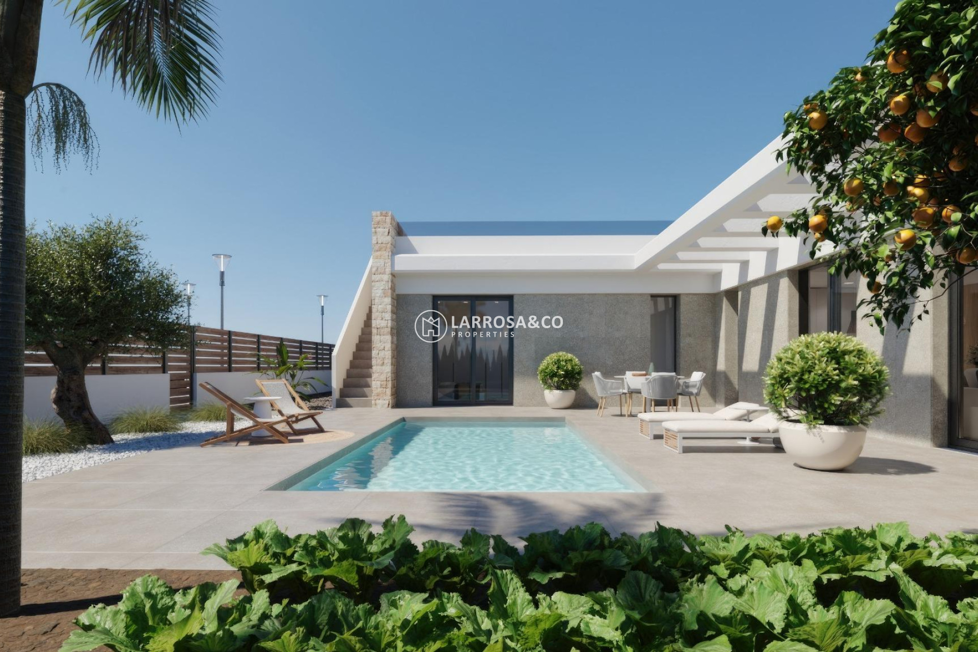 Obra Nueva - Chalet - Fuente Álamo - Hacienda del Alamo