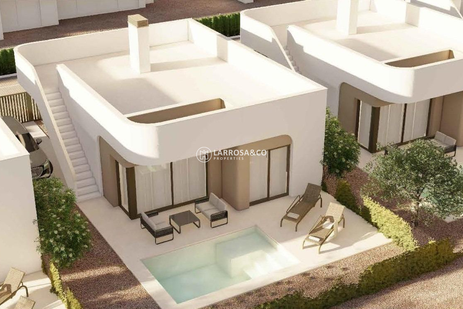 Obra Nueva - Chalet - Fuente Álamo - Hacienda del Alamo