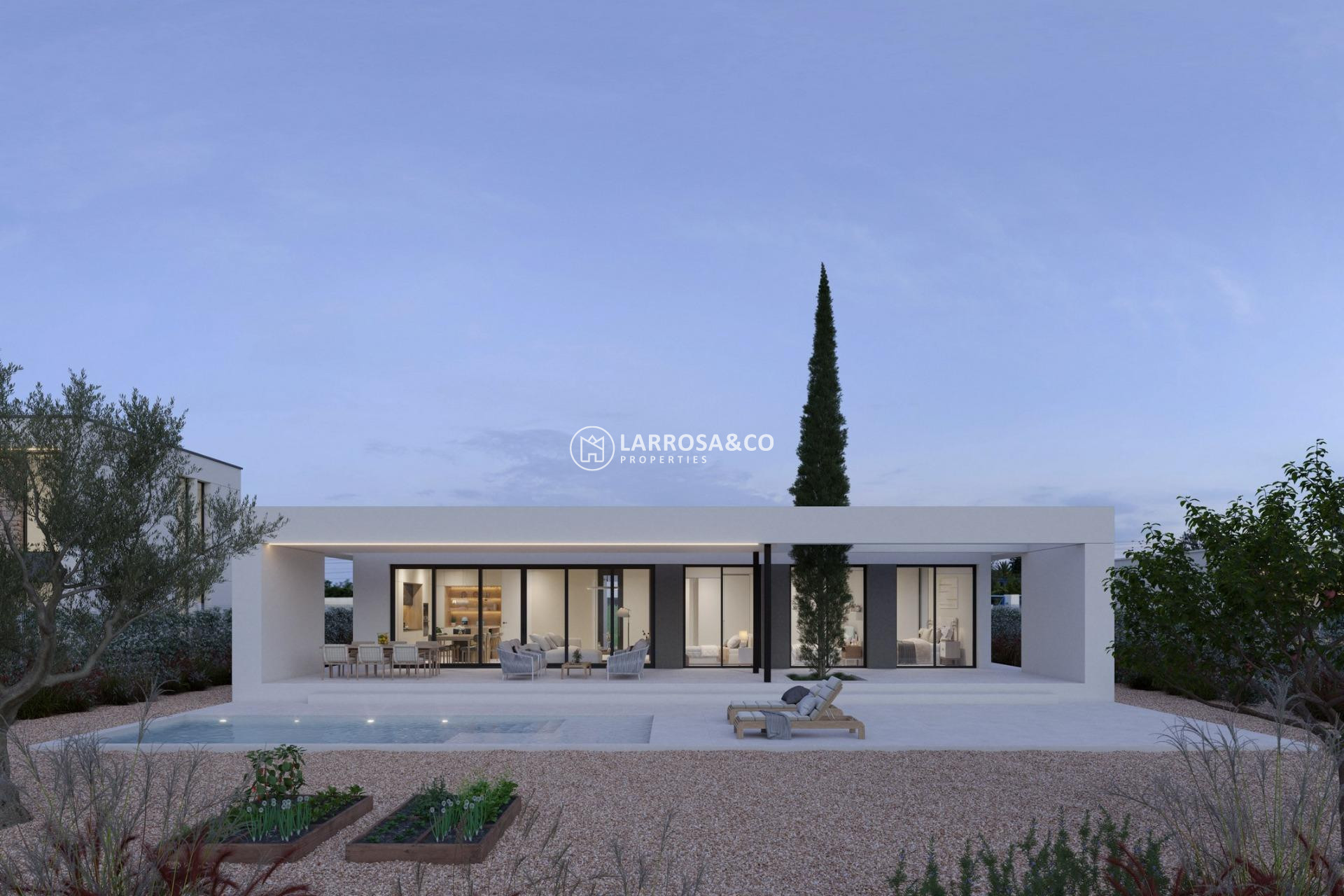 Obra Nueva - Chalet - Fuente Álamo - Hacienda del Alamo