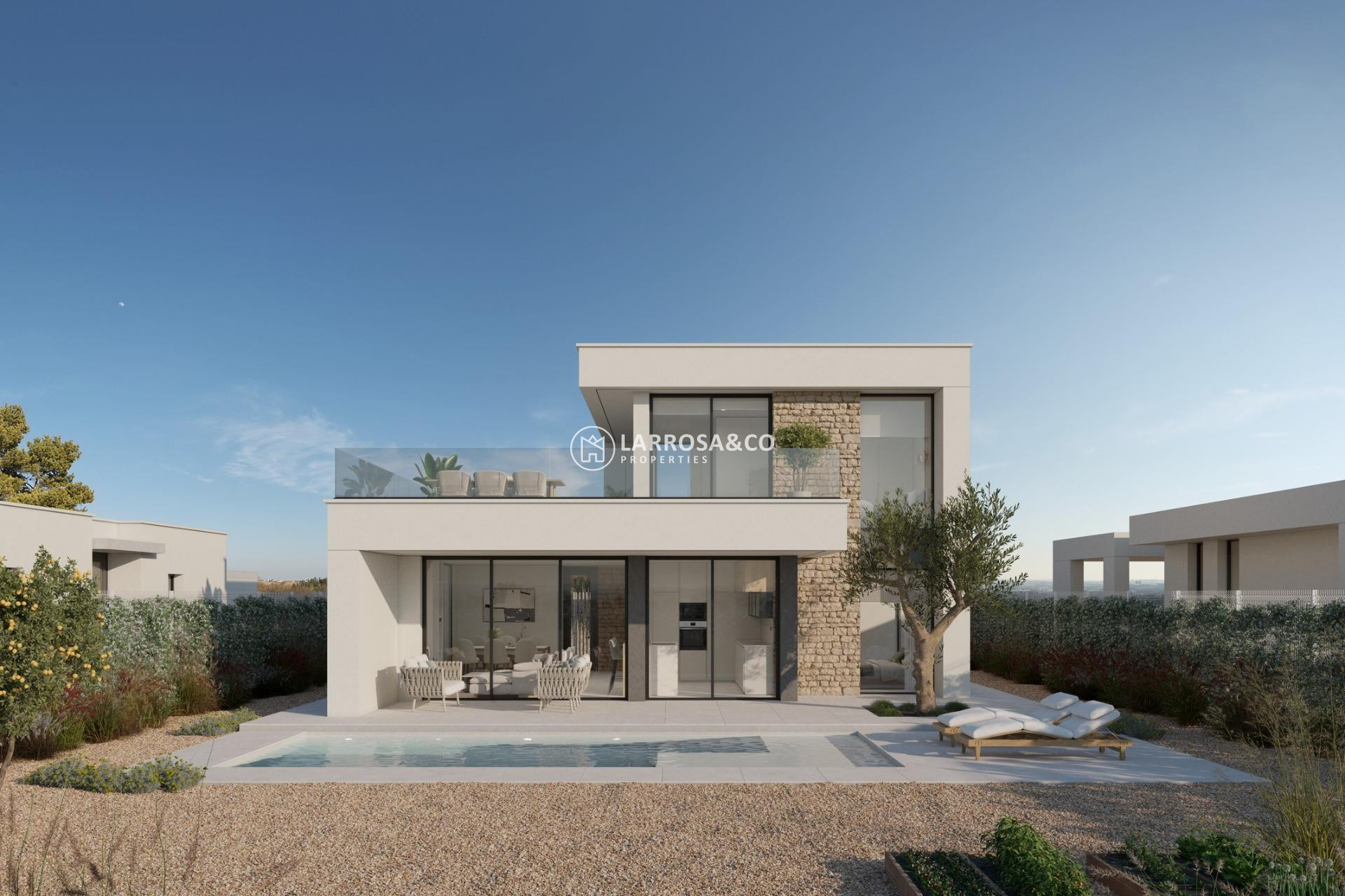 Obra Nueva - Chalet - Fuente Álamo - Hacienda del Alamo