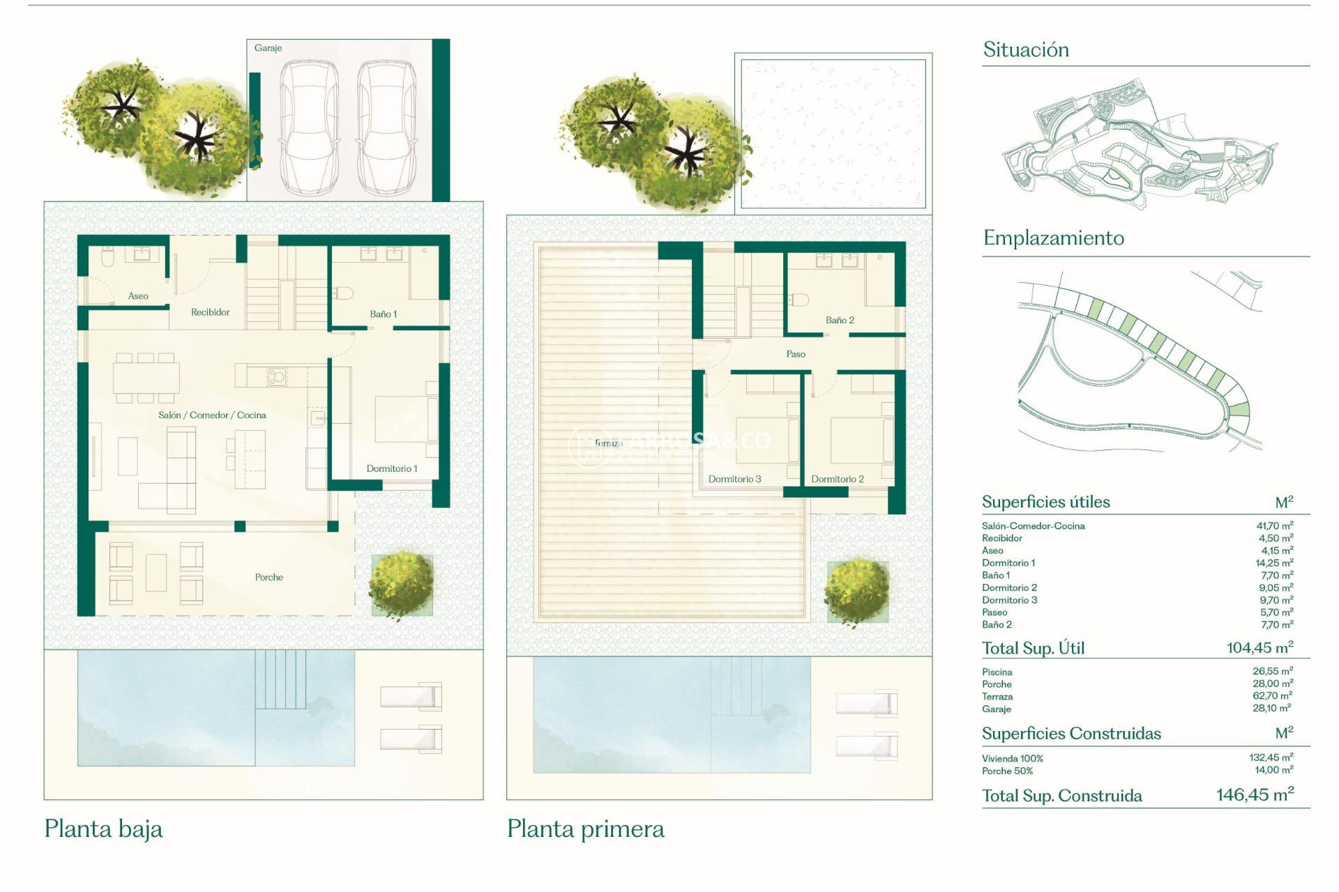 Obra Nueva - Chalet - Fuente Álamo - Hacienda del Alamo