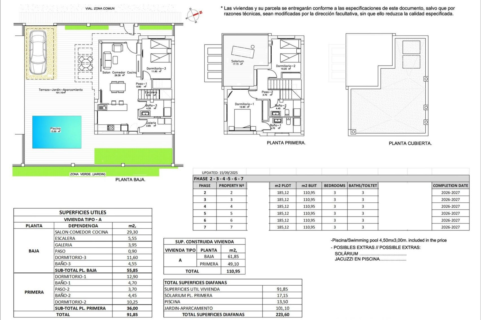 Obra Nueva - Chalet - Los Montesinos - La Herrada