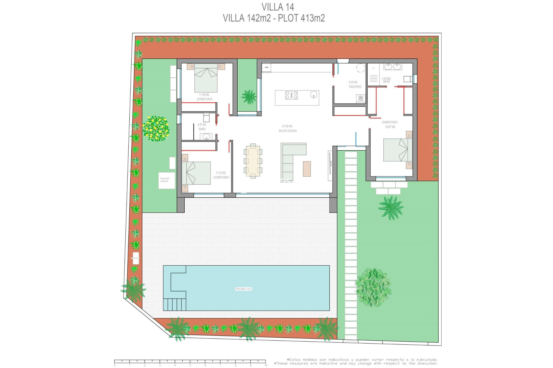 Obra Nueva - Chalet - San Javier - Parque del doce