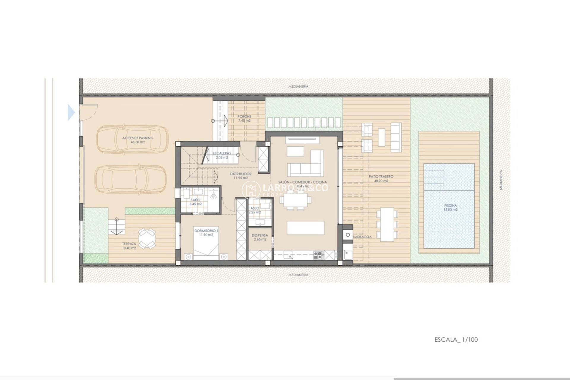 Obra Nueva - Chalet - San Juan de los Terreros - Las Mimosas