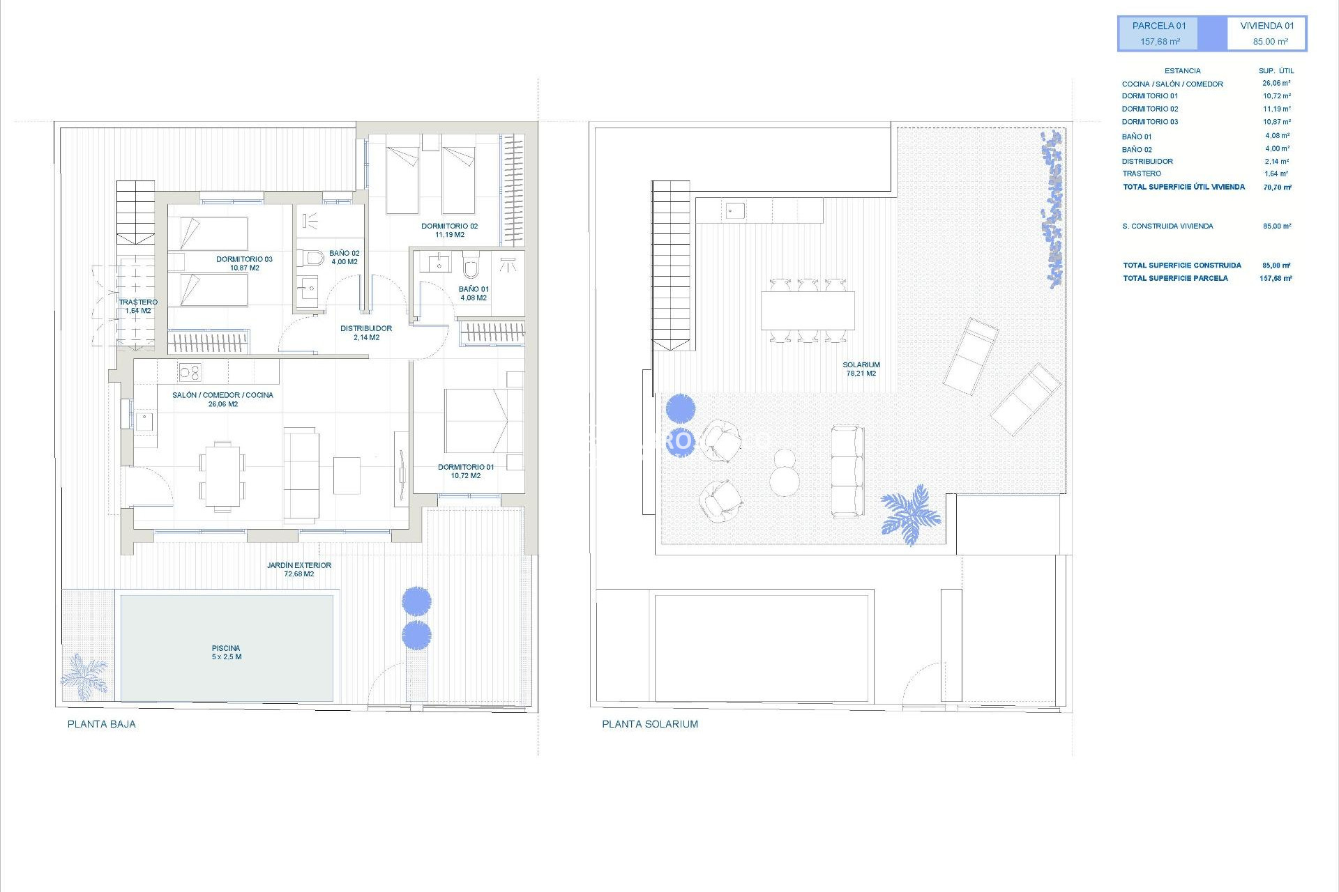 Obra Nueva - Chalet - Torre Pacheco - Roldán