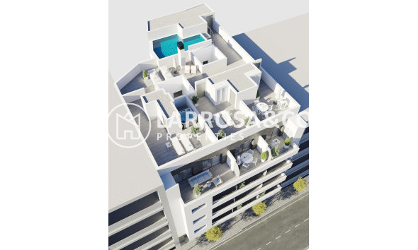 Penthouse  - Nieuwbouw Woningen - Torrevieja - Centro