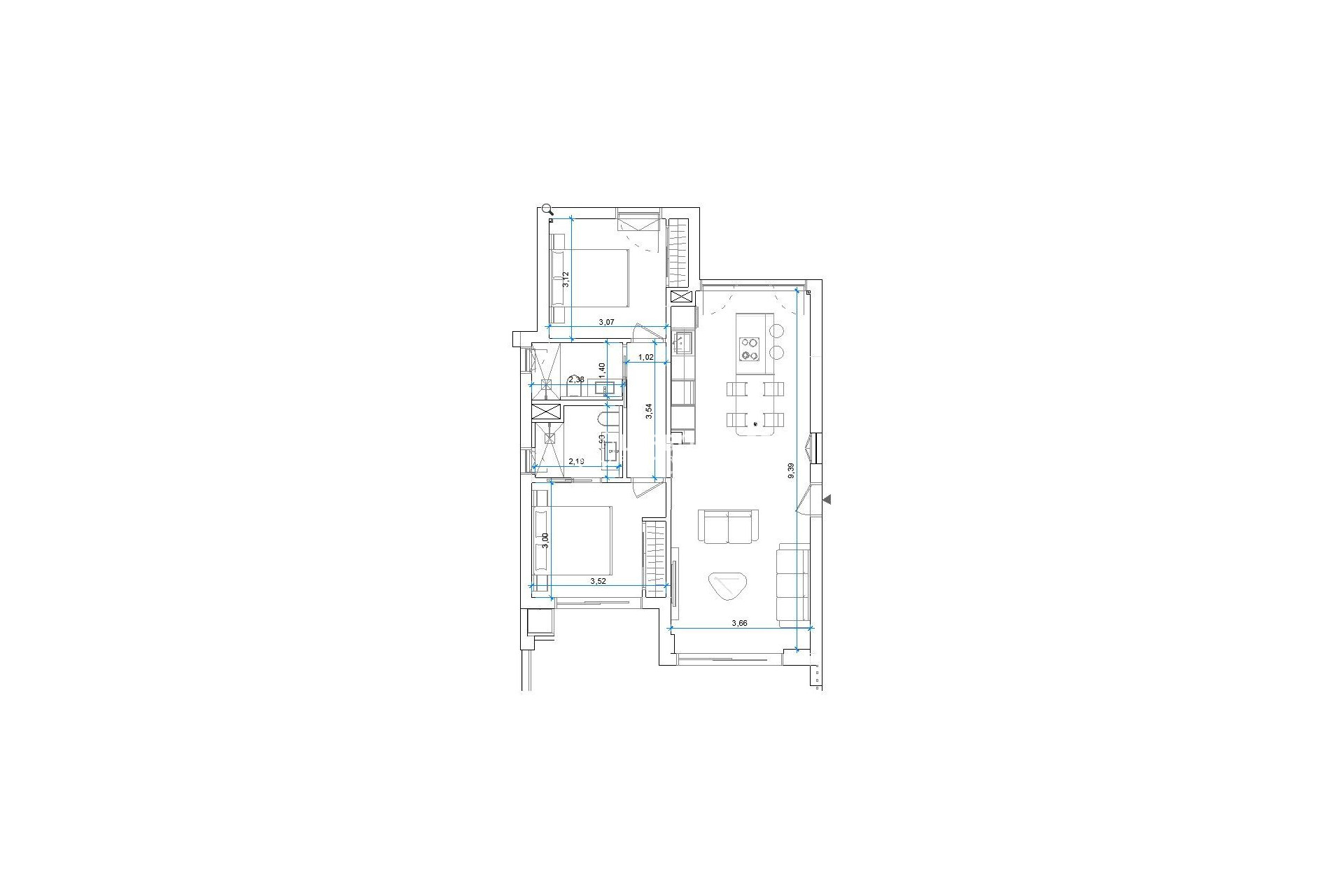 Resale - Apartment - Orihuela costa - Las Colinas Golf