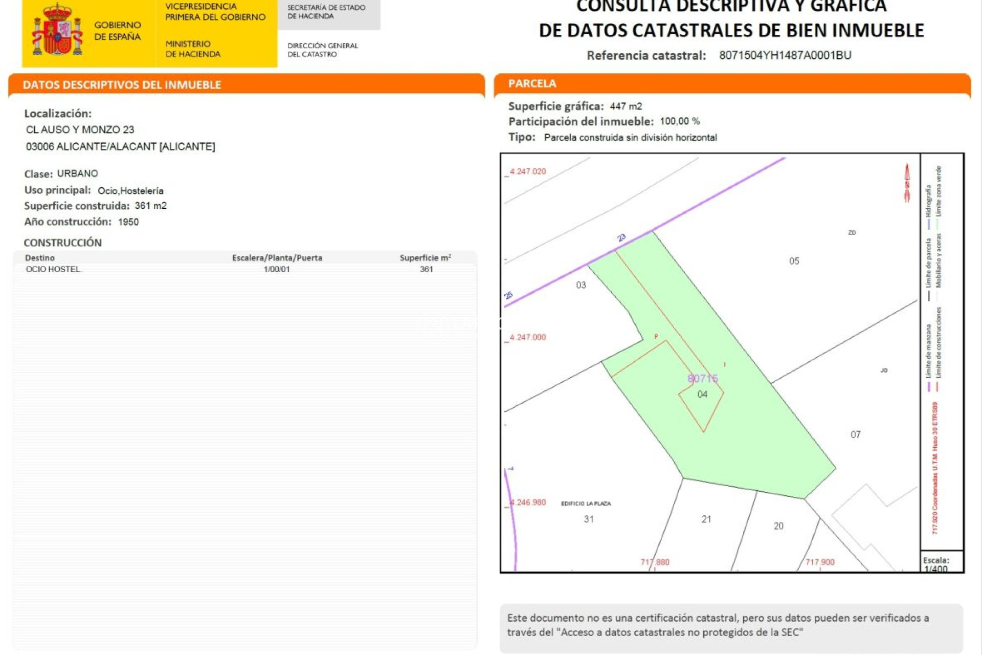 Resale - Commercial space - Alicante - Costa Blanca