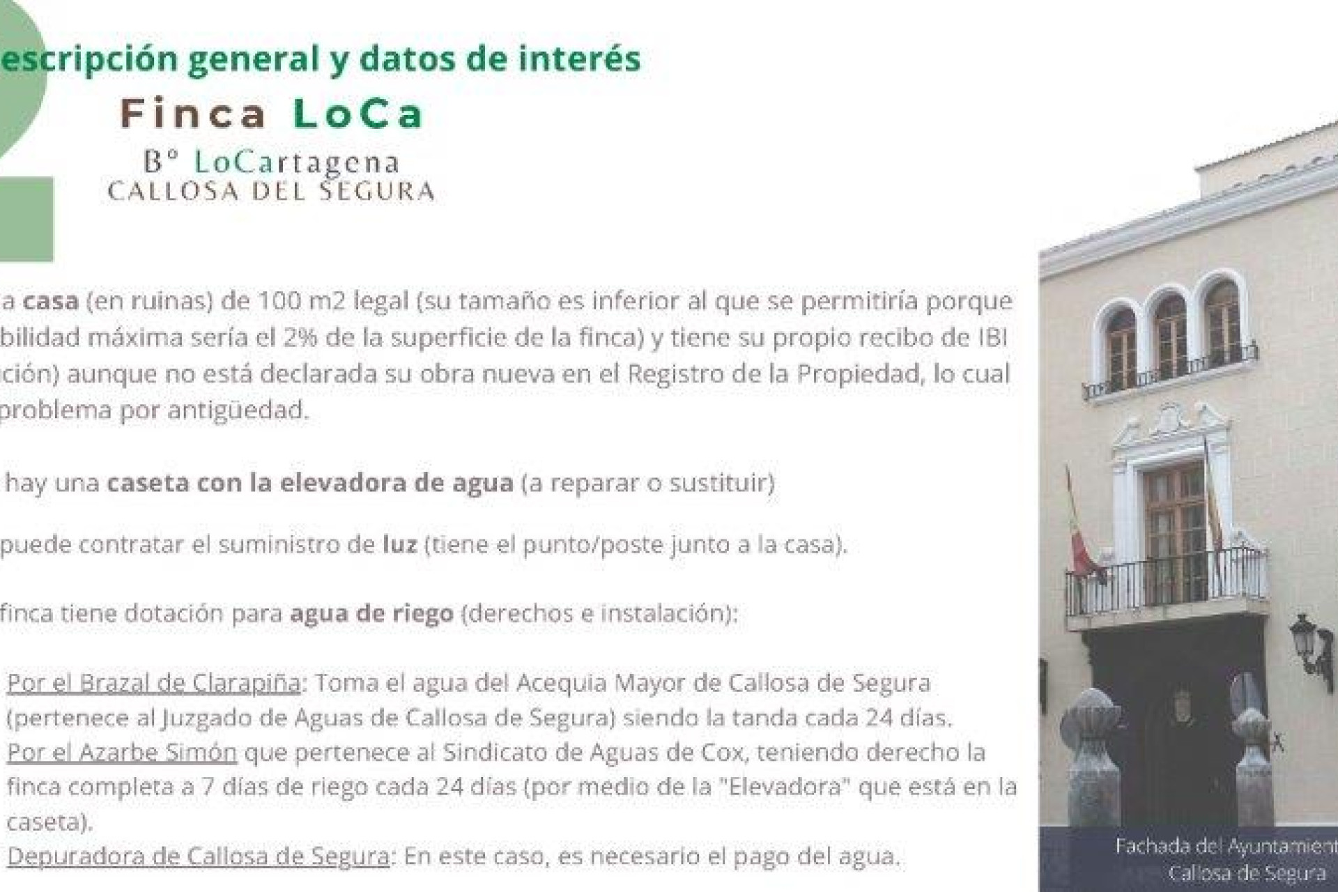 Resale - Country house - Callosa de Segura - Inland