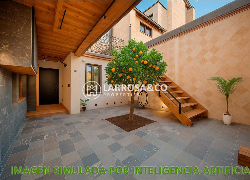 Resale - Semi-detached house - Alicante - San Agustín
