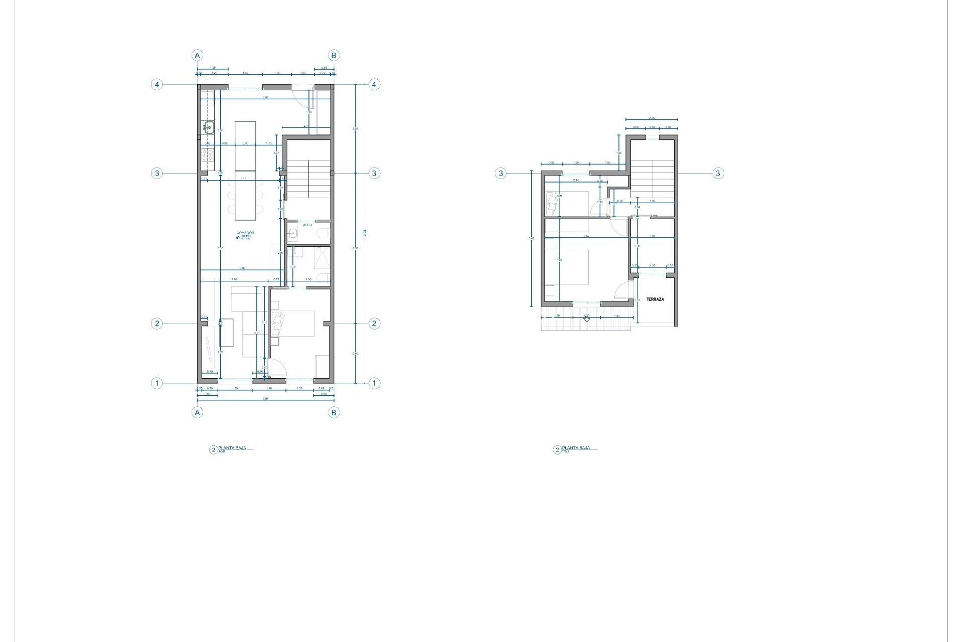 Resale - Semi-detached house - San Miguel de Salinas - Blue Lagoon - Galán
