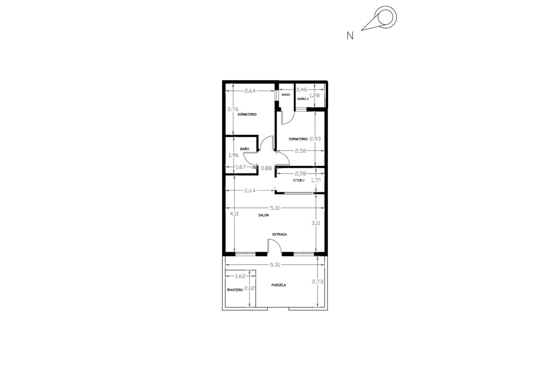 Resale - Semi-detached house - Torrevieja - La siesta