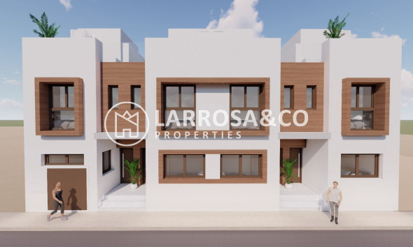 Semi-detached house - New build - San Javier - pueblo