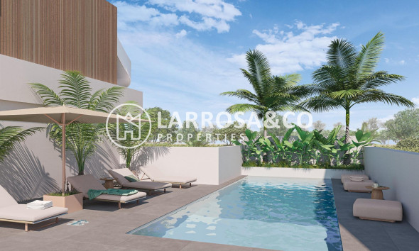 Semi-detached house - Nouvelle Construction - Pilar de la Horadada - pueblo