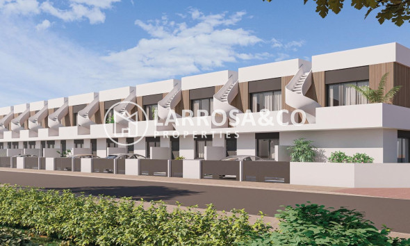 Semi-detached house - Nouvelle Construction - Pilar de la Horadada - pueblo