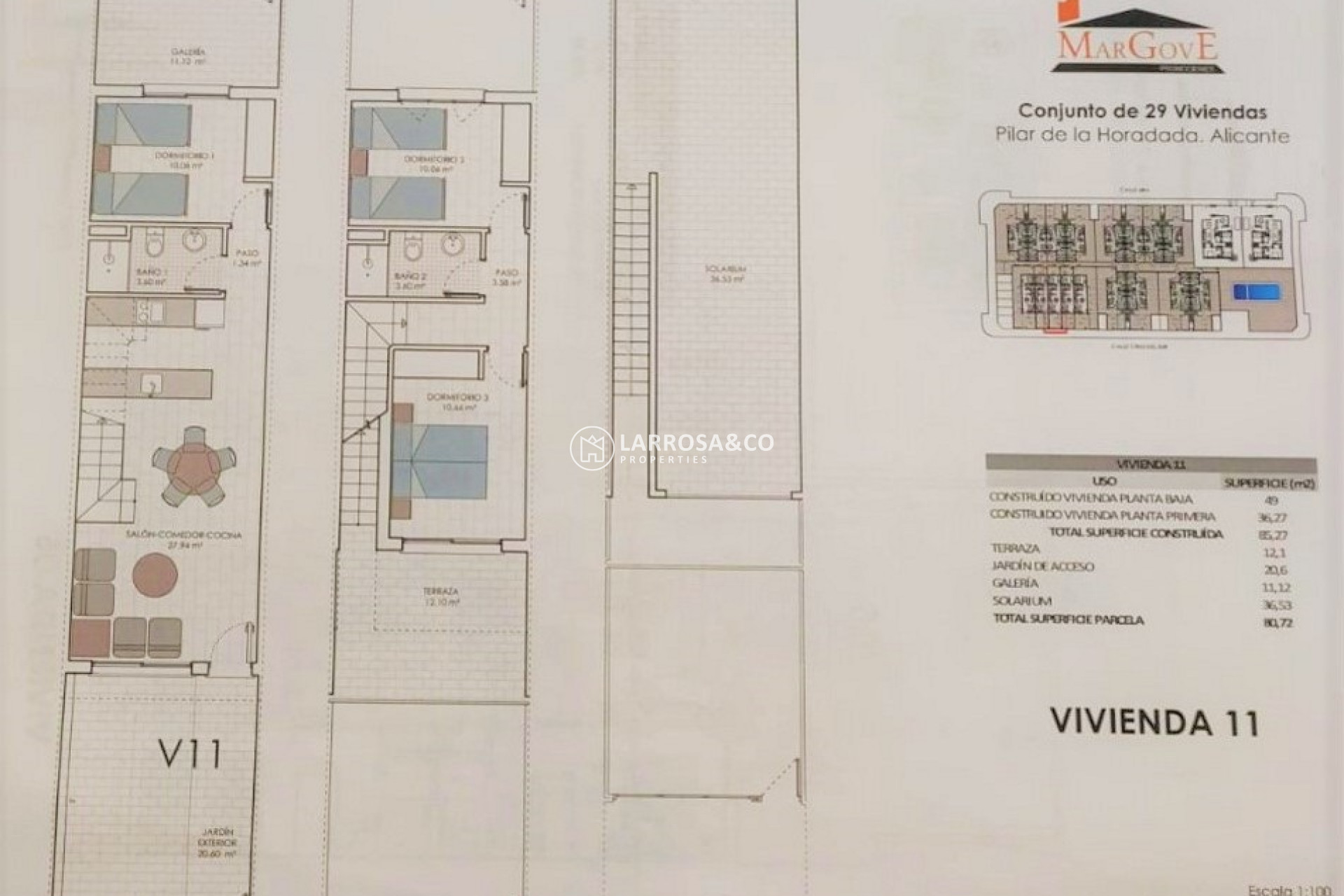 Вторичный рынок - Бунгало - Пилар де Орадада - PILAR DE LA HORADADA