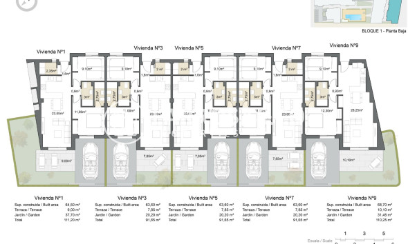 Планы квартир на первом этаже
