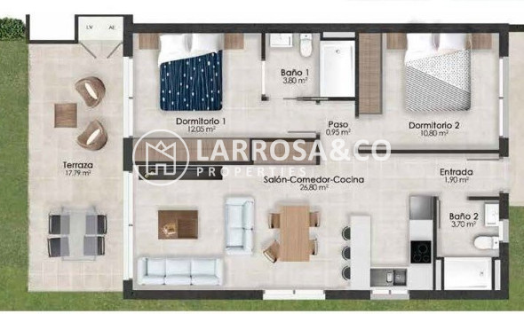 Nouvelle Construction - Apartment - Alhama de Murcia - Condado de Alhama