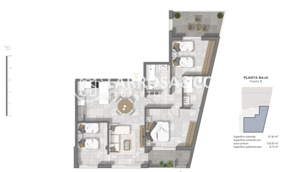 Nieuwbouw Woningen - Apartment - Guardamar del Segura - Pueblo