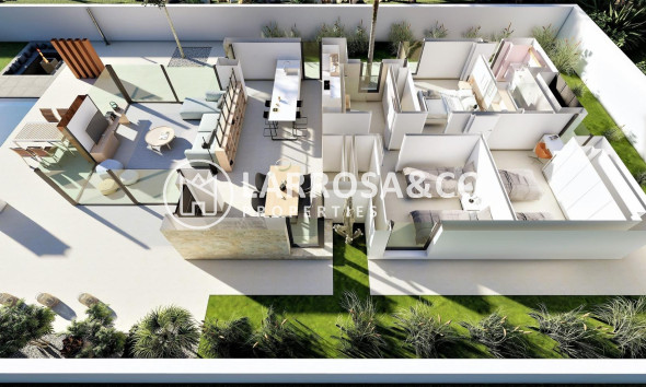 Nieuwbouw Woningen - Villa - San Fulgencio - El Oasis