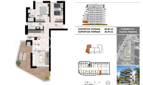 Nouvelle Construction - Apartment - Guardamar del Segura - Puerto