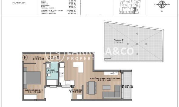 New build - Penthouse  - Algorfa - Pueblo