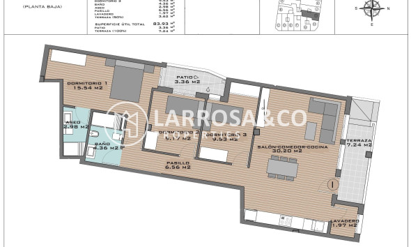 New build - Apartment - Algorfa - Pueblo