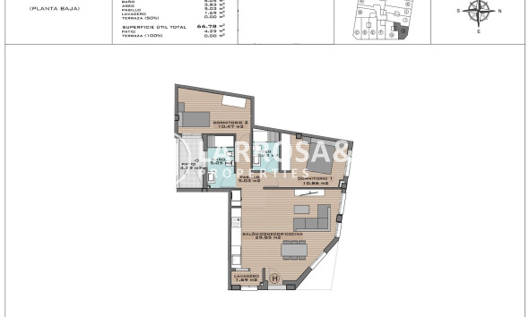 Nieuwbouw Woningen - Apartment - Algorfa - Pueblo