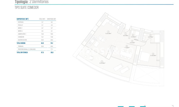 Nieuwbouw Woningen - Apartment - Benidorm - Poniente