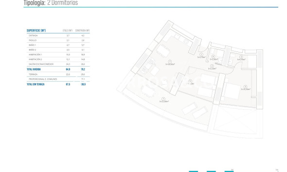 Nieuwbouw Woningen - Apartment - Benidorm - Poniente