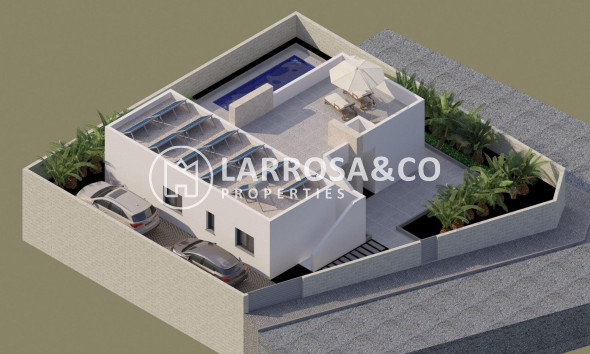 New build - Detached House/Villa - Benijofar - Pueblo