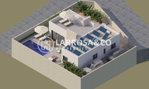 New build - Detached House/Villa - Benijofar - Pueblo