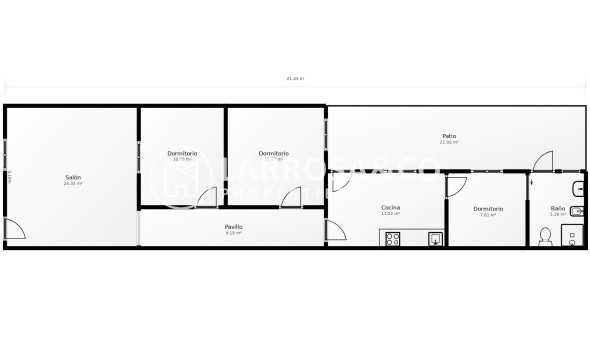 Resale - Ground floor apartment - Torrevieja - Playa de los Naufragos