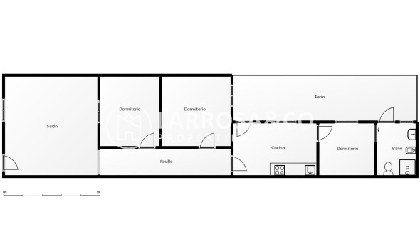 Resale - Ground floor apartment - Torrevieja - Playa de los Naufragos